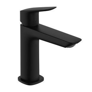 Смеситель Hansgrohe Logis Fine 110 для умывальника с донным клапаном pop-up, Matt Black (71251670) 71251670 фото
