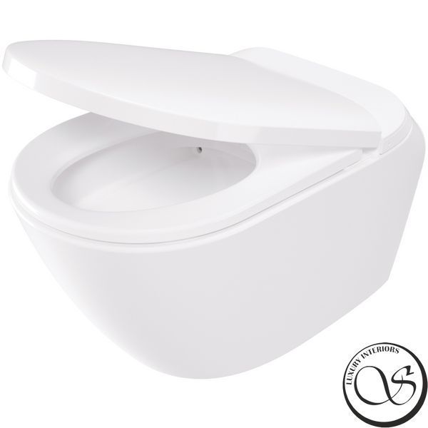 Умный подвесной унитаз DEANTE SILIA CSID6ZPW, с автоматической крышкой, PRO, 588 x 348 x 349 мм, белый CSID6ZPW фото