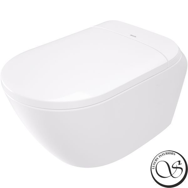 Умный подвесной унитаз DEANTE SILIA CSID6ZPW, с автоматической крышкой, PRO, 588 x 348 x 349 мм, белый CSID6ZPW фото