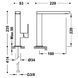 Baterie lavoar Tres LOFT 20020502BM XL white 20020502BM foto 2