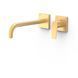 PROJECT-TRES Baterie lavoar de perete Aur mat 24K 21130002OM foto 1
