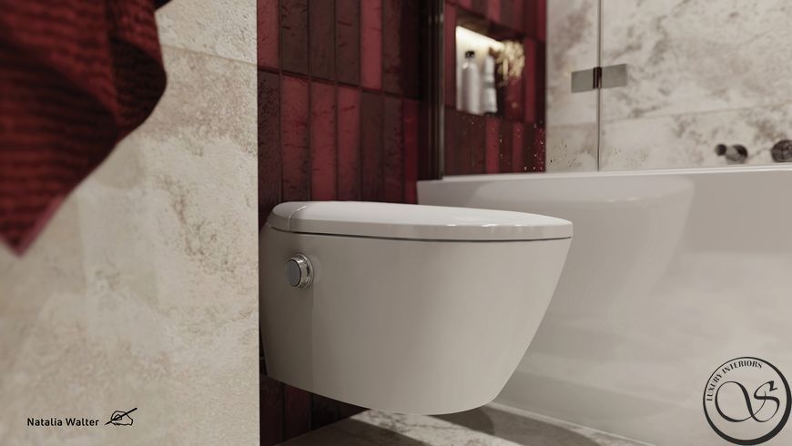 Умный подвесной унитаз DEANTE SILIA CSID6ZPW, с автоматической крышкой, PRO, 588 x 348 x 349 мм, белый CSID6ZPW фото