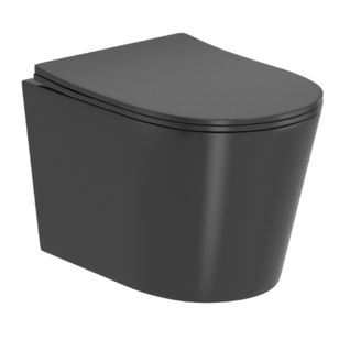 WC suspendat Imprese JESS Rimless i11330MDG gri &icirc;nchis mat 48.5*36*37см i11330MDG foto