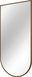 Oglindă DEANTE SILIA ADI_C851, montată pe perete, 500 x 1000 x 20 mm, cu ramă, bronz periat ADI_C851 foto 1