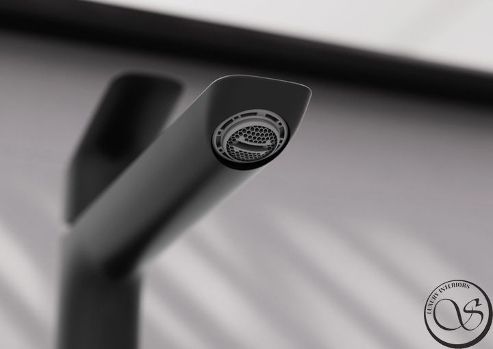 Смеситель Hansgrohe Logis Fine 240 для умывальника без донного клапана, Matt Black (71258670) 71258670 фото