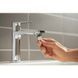 Смеситель hansgrohe 80 Rebris E CoolStart для раковины без сливного гарнитура, хром 72554000 72587000 foto 2