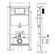 Kit de instalare WC IMPRESE i-FRAME + WC suspendat IMPRESE LESNA i1210+i7116PW+c06803900 i1210+i7116PW+c06803900 foto 2