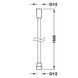 Furtun de duș TRES Showers SATIN 913460915 (1500 mm) cromat 913460915 foto 2