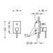 Baterie dus Tres Max-tres 06218002 montaj ascuns 06218002 (20828101+06228101) foto 2