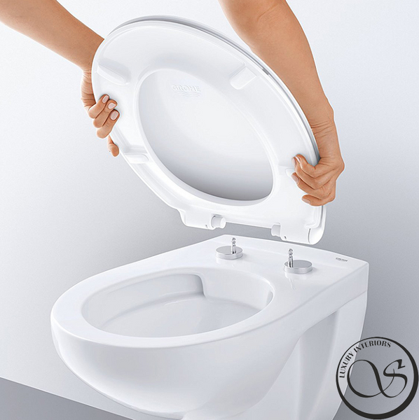 Крышка напольного унитаза Grohe BAU Ceramic, белый (39493000) 39493000 фото
