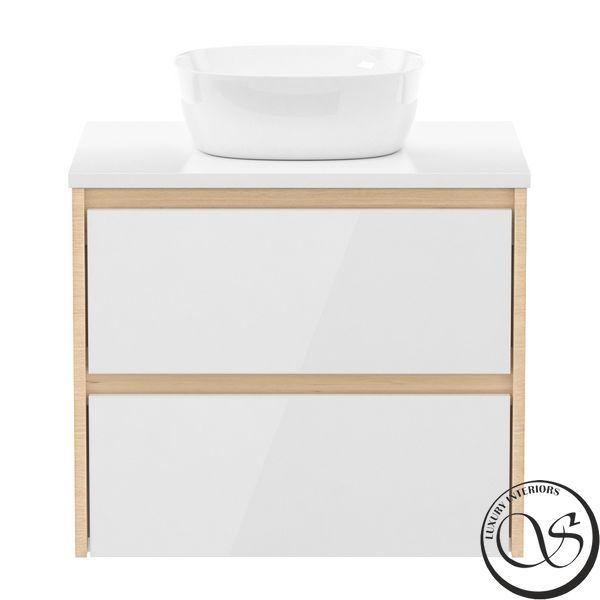Dulap cu lavoar IMPRESE NETKA f3201Dr 60cm culoare stejar f3201Dr foto