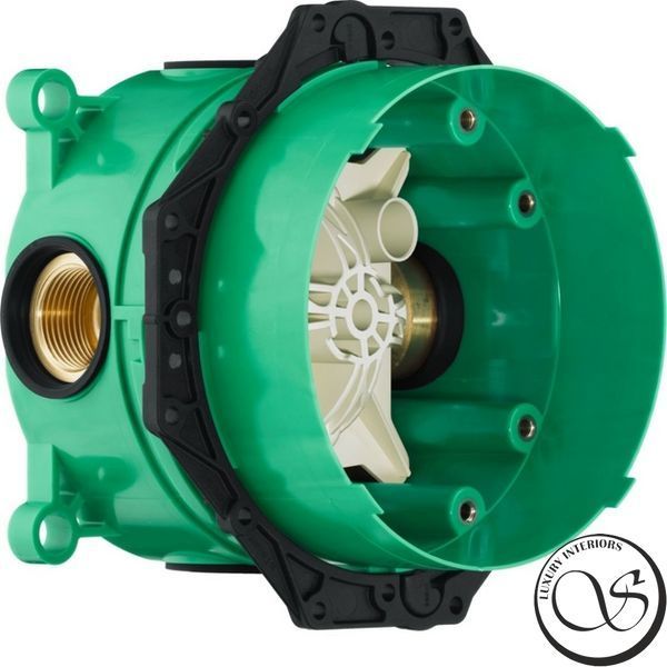 Baterie duș &icirc;ncastrată Hansgrohe Novus cu Ibox, cromată (71065180) 71065180 foto