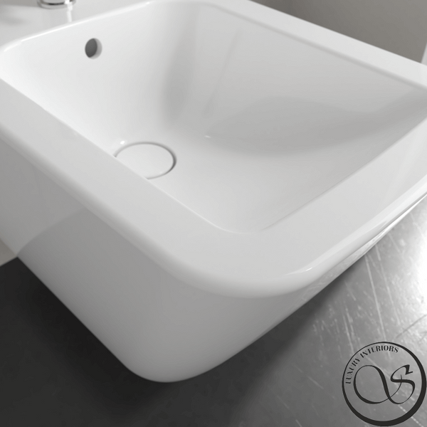 Bideu suspendat Villeroy & Boch Finion 446500R1 Alb alpin CeramicPlus 56x37.5x32 cm 446500R1 foto