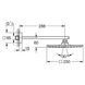 Duș deasupra cu suport GROHE ALLURE 26064000 foto 3