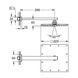 Duș deasupra cu suport GROHE ALLURE 26064000 foto 4