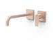 PROJECT-TRES Baterie lavoar de perete Aur mat roz 24K 21130002OPM foto 1