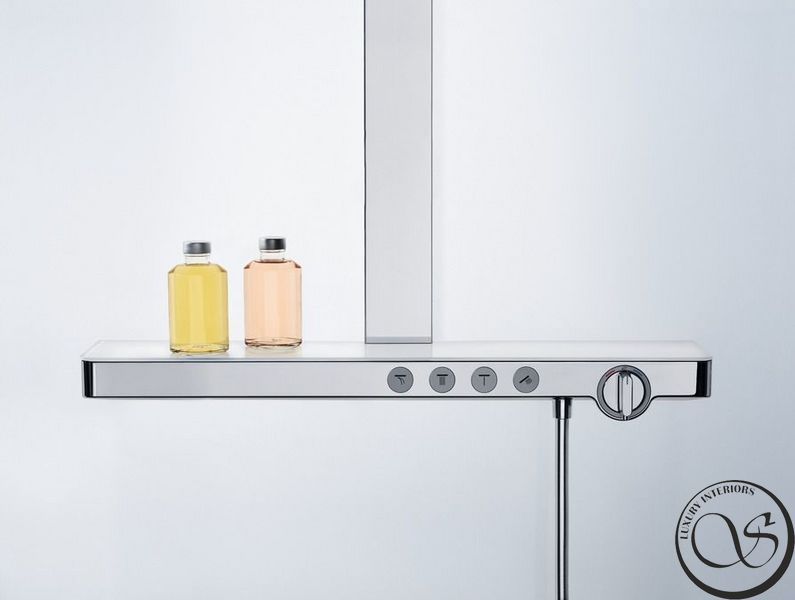 Душевая стойка, Rainmaker Select 460 2jet Showerpipe, хром/белый (27109400) 27109400 фото