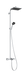 Душевая система HANSGROHE ACTIVERA Q 28753000 290/180 1jet EcoSmart Showerpipe с термостатом для ванны, хром 28753000 фото 3
