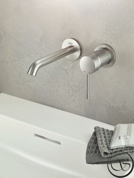 Baterie lavoar Grohe Essence 29192DC1 &icirc;ncastrată Supersteel 29192DC1 foto