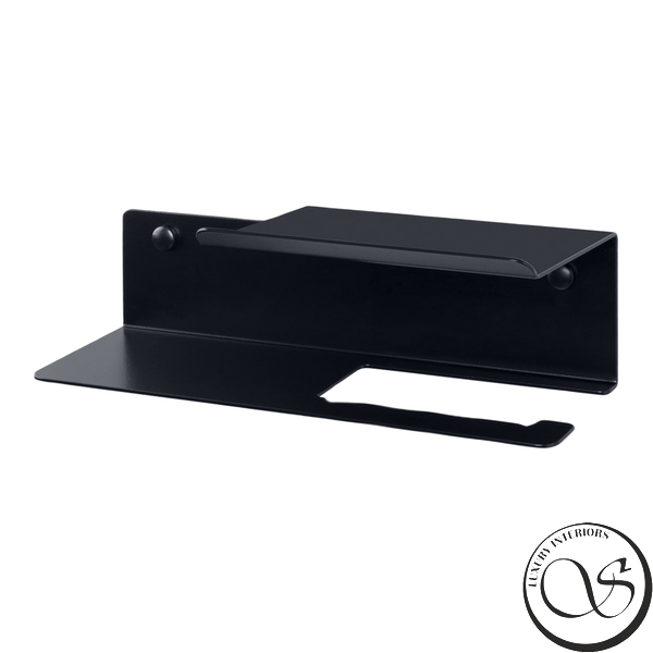 Suport pentru h&acirc;rtie igienică cu raft DASKE FLEX PH/LF-0300BR PH/LF-0300BR foto
