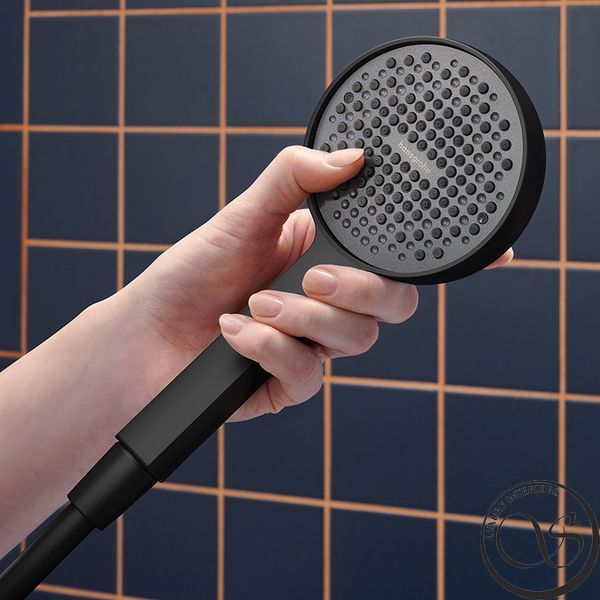 Ручной душ Hansgrohe Activera Select S 95 1jet EcoSmart 28031670 черный матовый 28031670 фото