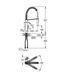 Baterie de bucătărie GROHE EUROCUBE, monocomandă 31395DC0 foto 2