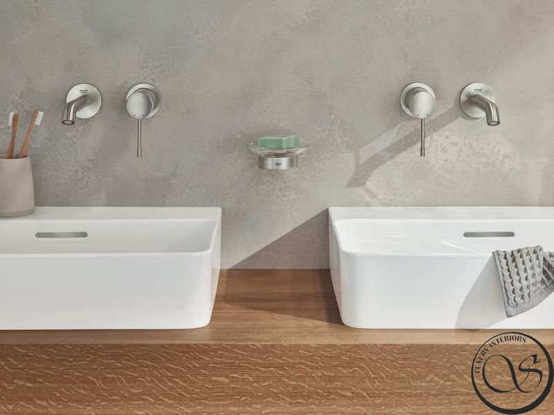 Baterie lavoar Grohe Essence 29192DC1 &icirc;ncastrată Supersteel 29192DC1 foto